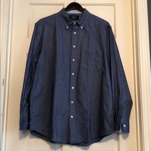 Charles Tyrwhitt Blue Button Down Casual Shirt